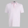 G/fore Feeder Stripe Fine Tech Jersey Polo In Blush