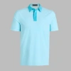G/fore Feeder Stripe Fine Tech Jersey Polo In Mosaic