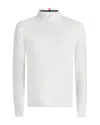 G/fore Brushed Back Tech Quarter Zip Pullover In Snow