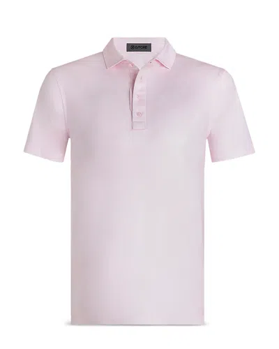 G/fore Hydrangea Tech Jersey Polo Shirt In Blush