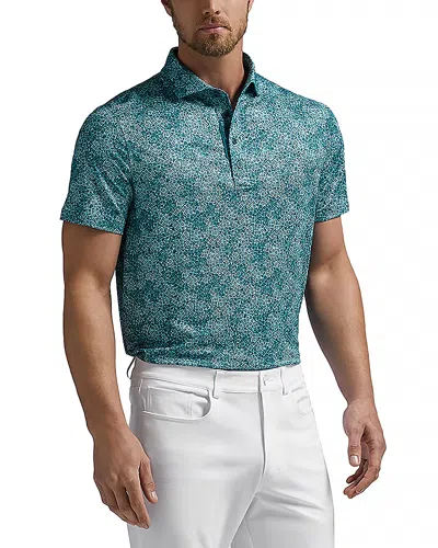 G/fore Hydrangea Tech Jersey Polo Shirt In Harbour