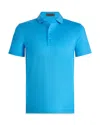 G/fore Melange Ice Nylon Polo In Dutch Melange