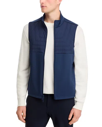 G/fore Quilted Hybrid Stretch Vest In Twilight
