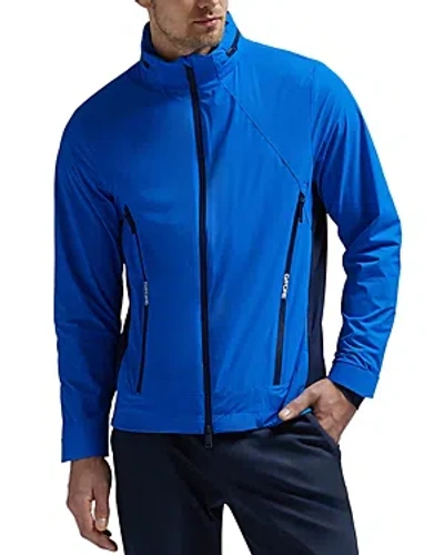 G/fore Whisper Nylon Stretch Water Repellent Jacket In Blue