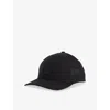 G/fore Mens Onyx Perforated Tipped Woven Golf Cap In Onyx