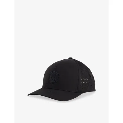 G/fore Mens Onyx Perforated Tipped Woven Golf Cap