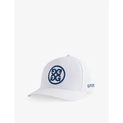 G/fore Mens Snow Circle G' S Brand-embroidery Woven Baseball Cap