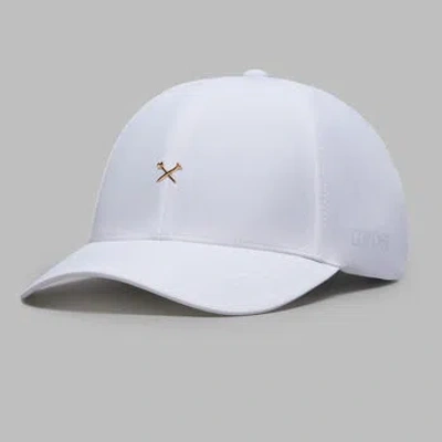G/fore Metal Tees Low Profile Hat In Snow
