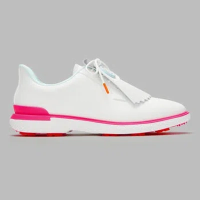 G/fore Women's Gallivan2r Kiltie Golf Shoe In Snow / Multi