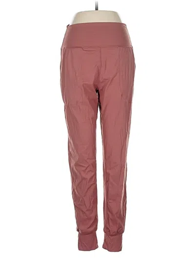 Pre-owned G Gradual Active Pants In Burgundy
