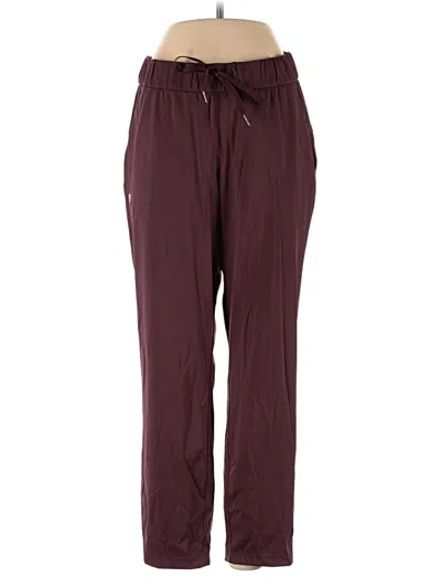 Pre-owned G Gradual Casual Pants In Burgundy