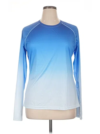 G Gradual Long Sleeve T-shirt In Blue