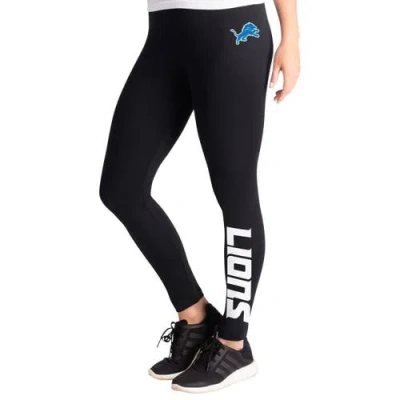 G-iii 4her By Carl Banks Black Detroit Lions Pregame Leggings