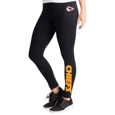 G-iii 4her By Carl Banks Black Kansas City Chiefs Pregame Leggings