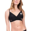 G-iii 4her By Carl Banks Black Pittsburgh Steelers Hall Of Fame Bikini Top In Black