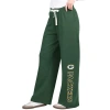 G-iii 4her By Carl Banks Green Green Bay Packers Field Wide Leg Sweatpants In Green