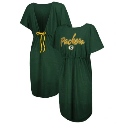 G-iii 4her By Carl Banks Green Green Bay Packers Versus Swim Coverup