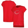 G-III 4HER BY CARL BANKS G-III 4HER BY CARL BANKS RED CINCINNATI REDS CHEER FASHION T-SHIRT