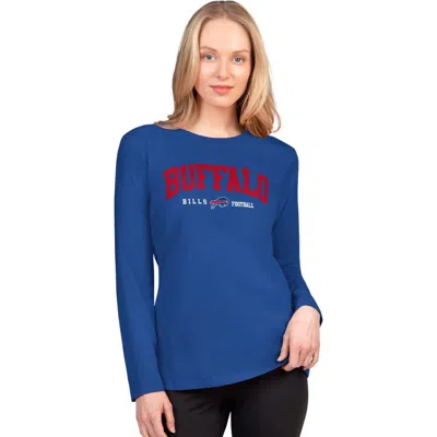 G-iii 4her By Carl Banks Women's Royal Buffalo Bills Best Play Long Sleeve T-shirt In Blue