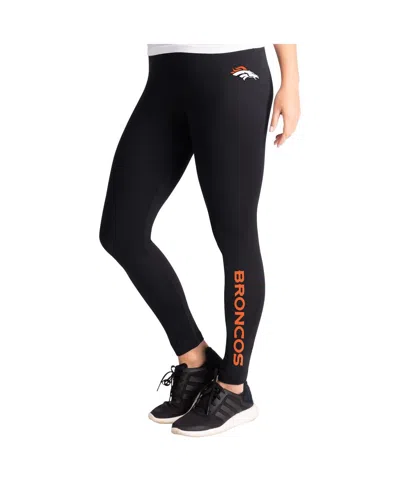 G-iii 4her By Carl Banks Black Denver Broncos Pregame Leggings