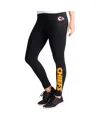 G-iii 4her By Carl Banks Black Kansas City Chiefs Pregame Leggings In Black