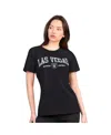 G-iii 4her By Carl Banks Women's Black Las Vegas Raiders Super-slim Lightweight Winning Crew T-shirt In Black