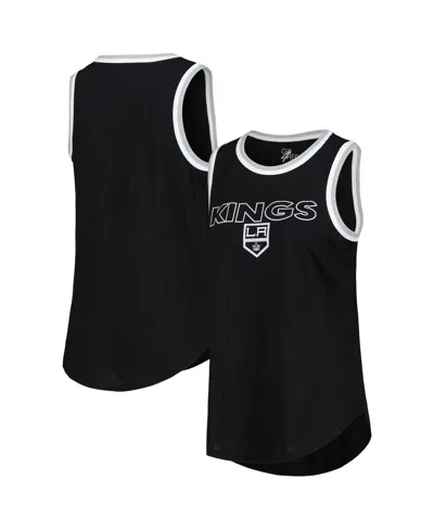 G-iii 4her By Carl Banks Women's Black Los Angeles Kings Strategy Tank Top