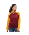 G-iii 4her By Carl Banks Women's Burgundy Washington Commanders Replay Full-zip Track Jacket In Burgundy