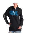 G-iii 4her By Carl Banks Women's  Black Carolina Panthers Extra Inning Pullover Hoodie In Black