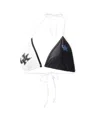 G-iii 4her By Carl Banks Women's  Black, White Kentucky Wildcats Play Action Bikini Top In Black,white
