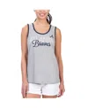 G-iii 4her By Carl Banks Heather Gray Brad Keselowski Fastest Lap Fashion Tank In Gray