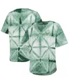 G-iii 4her By Carl Banks Women's  Hunter Green Milwaukee Bucks Tournament Raglan Oversized Tie-dye V- In Hunter Green
