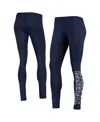 G-iii 4her By Carl Banks Women's  Navy Los Angeles Angels Stadium Leggings In Blue