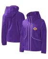 G-iii 4her By Carl Banks Women's  Purple Los Angeles Lakers Last Shot Full-zip Jacket In Purple