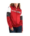 G-iii 4her By Carl Banks Women's  Red Portland Trail Blazers Change Up Full-zip Track Jacket In Red