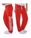 G-iii 4her By Carl Banks Women's  Red Tampa Bay Buccaneers Scrimmage Fleece Pants In Red