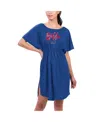 G-III 4HER BY CARL BANKS WOMEN'S G-III 4HER BY CARL BANKS ROYAL BUFFALO BILLS VERSUS SWIM COVER-UP