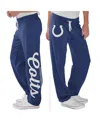 G-iii 4her By Carl Banks Women's  Royal Indianapolis Colts Scrimmage Fleece Pants In Royal