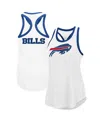 G-iii 4her By Carl Banks Women's  White Buffalo Bills Tater Tank Top In White
