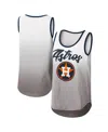 G-iii 4her By Carl Banks Women's  White Houston Astros Logo Opening Day Tank Top In White