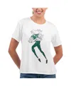 G-iii 4her By Carl Banks Women's  White New York Jets Play The Ball T-shirt In White