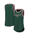 G-iii 4her By Carl Banks Women's Green Minnesota Wild Strategy Tank Top In Green