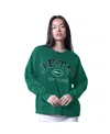 G-iii 4her By Carl Banks Women's Green New York Jets Oversized Feud Sweatshirt In Green