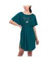 G-iii 4her By Carl Banks Women's Green Philadelphia Eagles Versus Swim Cover-up In Green