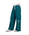 G-iii 4her By Carl Banks Midnight Green Philadelphia Eagles Field Sweatpants In Blue