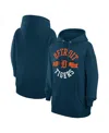 G-iii 4her By Carl Banks Women's Navy Detroit Tigers City Graphic Pullover Hoodie In Blue