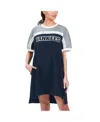 G-iii 4her By Carl Banks Women's Navy/gray New York Yankees Circus Catch Sneaker Dress In Navy,gray
