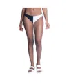 G-iii 4her By Carl Banks Women's Navy/white Dallas Cowboys Brief Game Bikini Bottom