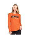 G-iii 4her By Carl Banks Women's Orange Denver Broncos Best Play Long Sleeve T-shirt In Orange