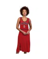 G-iii 4her By Carl Banks Women's Red Philadelphia Phillies Center Field Maxi Dress In Red